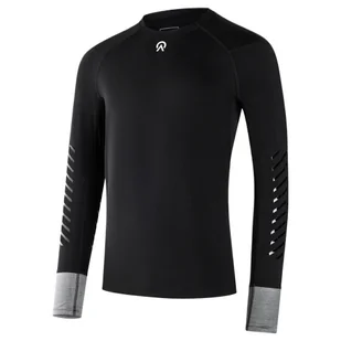 Koszulka dziecięca AYCANE Blade Hybrid Base Layer Long Sleeve Youth Black XL - Koszulki sportowe męskie - miniaturka - grafika 1