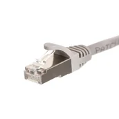 Patchcordy - Patchcord rj45, kat. 6 ftp f/utp, 10m, netrack, szary - miniaturka - grafika 1