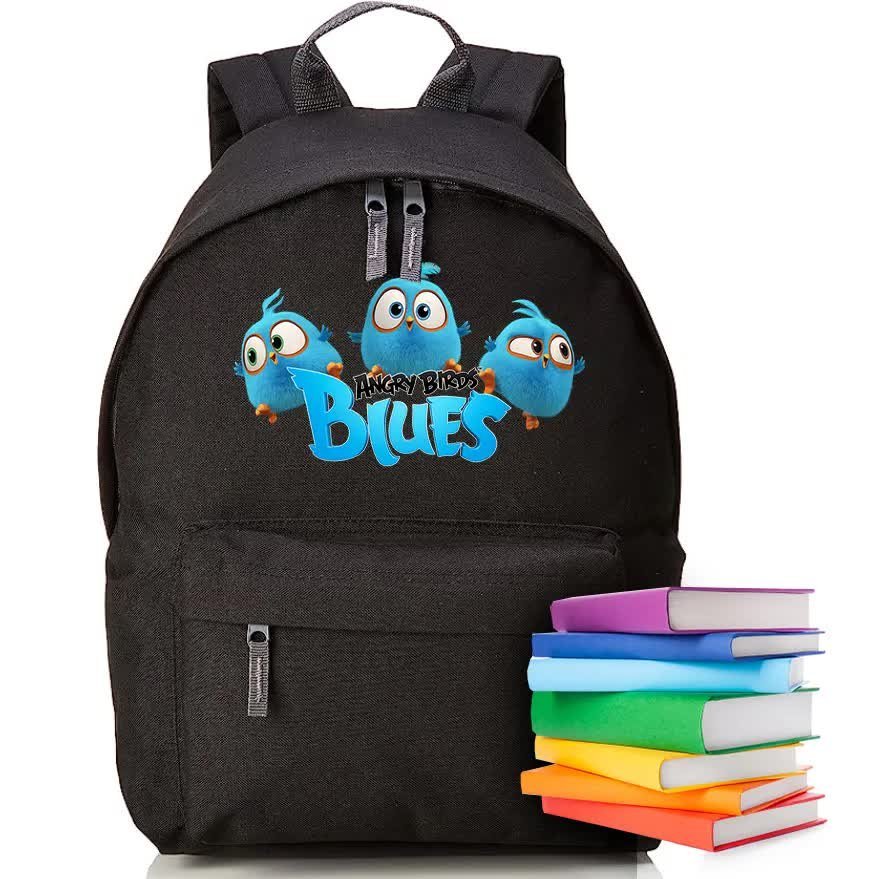 PLECAK do SZKOŁY Czarny Angry Birds Wiele Wzorów