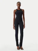 Kombinezony - Patrizia Pepe Kombinezon 8T0046 JZ26 K103 Czarny Regular Fit - miniaturka - grafika 1