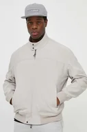 Kurtki męskie - Emporio Armani kurtka męska kolor beżowy przejściowa oversize - miniaturka - grafika 1