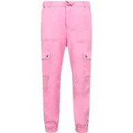 Spodnie sportowe damskie - HUGO KIDS Spodnie cargo CHAINE | Regular Fit - miniaturka - grafika 1