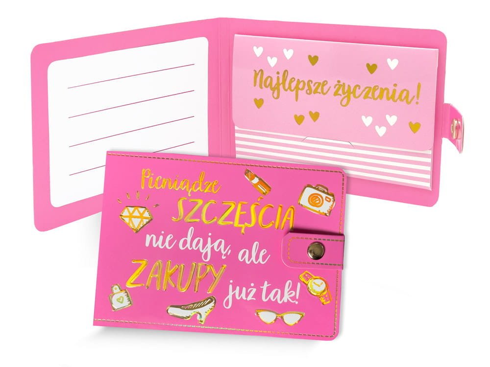 Portfelik POR-015 Pieniądze szczęścia nie dają