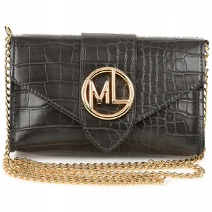 Nerka saszetka biodrowa torebka z paskiem szara - Nerki - miniaturka - grafika 1