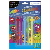 Długopisy - Długopisy zapachowe z figurką 5szt. KIDEA - DERFORM - miniaturka - grafika 1