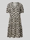 Sukienki - Sukienka mini z wiskozy - miniaturka - grafika 1