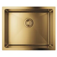 Zlewozmywaki - Zlewozmywak stalowy GROHE K700U Brushed cool sunrise 31574GN1 - miniaturka - grafika 1