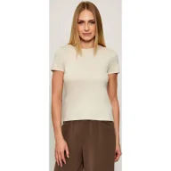 Koszulki i topy damskie - Calvin Klein T-shirt SUPIMA Slim Fit - miniaturka - grafika 1