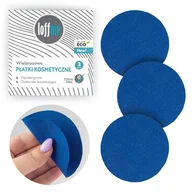 Akcesoria do oczyszczania twarzy - Loffme Loffme, Wielorazowe płatki kosmetyczne, granatowe - miniaturka - grafika 1