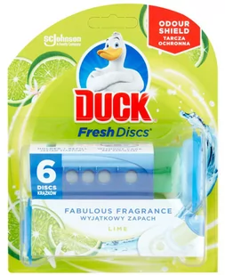 Duck Fresh Discs LIME starter+ 6 krążków - Środki do kuchni i łazienki - miniaturka - grafika 1