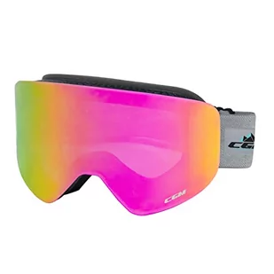 CGM 781A MAG Czarny|IRIDIUM PLUS Różowy S3 (8%-18%) - Gogle i okulary motocyklowe - miniaturka - grafika 1