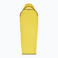 Śpiwory - Wkładka do śpiwora Sea to Summit Reactor Sleeping Bag Liner Mummy standard yellow - miniaturka - grafika 1
