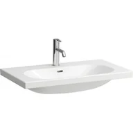 Umywalki - Laufen Lua umywalka 80x46 cm ścienna prostokątna biała H8160874001041 - miniaturka - grafika 1