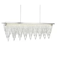 Lampy sufitowe - Drape LED lampa wisząca 1-punktowa chrom 8857CC - miniaturka - grafika 1