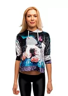 Bluzy damskie - CULITO FROM SPAIN IS A FASHION MEDICINE Bluza damska Fw17806a, kolorowa, 42 - miniaturka - grafika 1