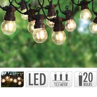Lampy ogrodowe - Lampki żarówki 20 Led Party 12,5 m - miniaturka - grafika 1