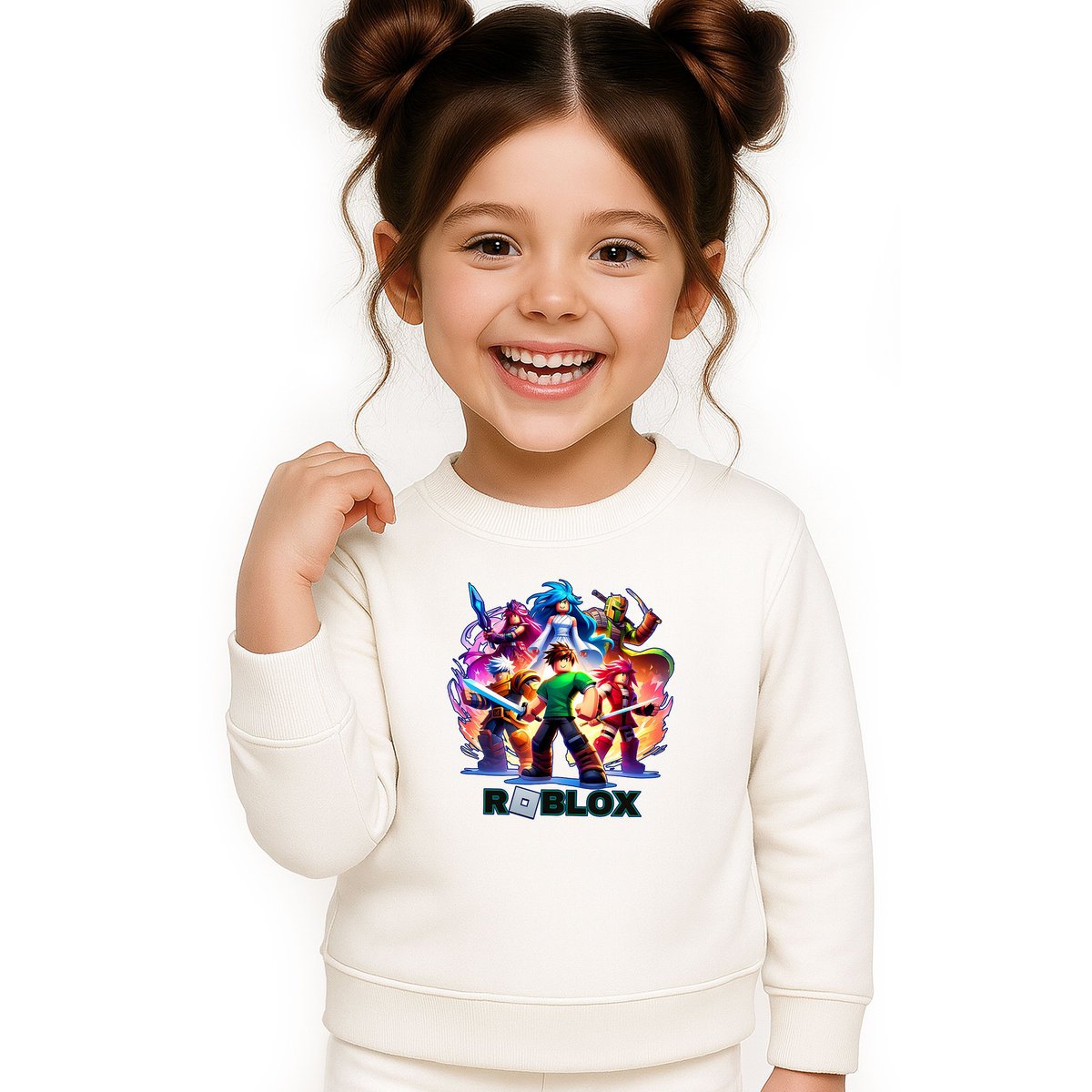BLUZA DZIECIĘCA ROBLOX DLA CHŁOPCA DZIEWCZYNKI 110-116