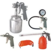 Narzędzia warsztatowe - Dedra Komplet 5szt akcesorii pneumatycznych A533010 Dom001362 - miniaturka - grafika 1