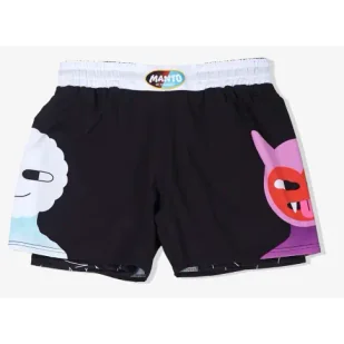 MANTO Spodenki Treningowe Be Yourself - Spodnie sportowe męskie - miniaturka - grafika 1