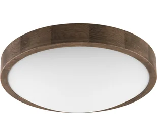 Brilagi - LED Plafon CARVALHO SLIM 2xE27/60W/230V dąb śr. 37 cm - Lampy sufitowe - miniaturka - grafika 1