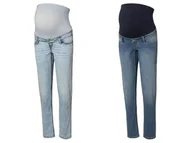Spodnie ciążowe - esmara® Jeansy ciążowe damskie, straight fit - miniaturka - grafika 1