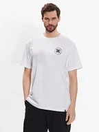 Koszulki męskie - DC T-Shirt Star Pilot ADYZT04991 Biały Relaxed Fit - miniaturka - grafika 1