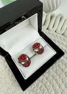 Spinki do mankietów i krawatów - SPINKI DO MANKIETÓW koszuli mankietu spider man - miniaturka - grafika 1