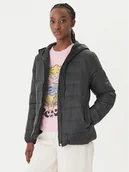 Kurtki damskie - Roxy Kurtka zimowa Wind Bliss ERJJK03618 Czarny Relaxed Fit - miniaturka - grafika 1