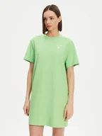 Sukienki - Lacoste Sukienka codzienna EF9573 Zielony Regular Fit - miniaturka - grafika 1