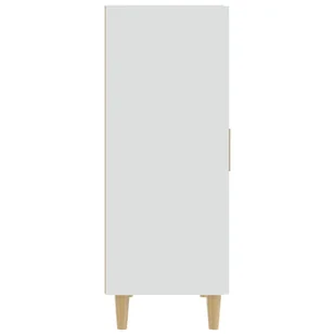 Lumarko Szafka, biała, 70x34x90 cm, materiał drewnopochodny - Szafki do salonu - miniaturka - grafika 5