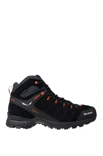 Buty trekkingowe męskie - BUTY ALP MATE MID WP-BLACK OUT-FLUO ORANGE - grafika 1