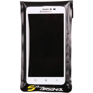 Sport Arsenal Wodoszczelne etui na smartfon na kierownicę małe Art 530 8594166031043 - Sakwy rowerowe - miniaturka - grafika 1