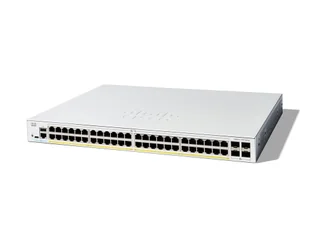 Cisco C1300-48FP-4X łącza sieciowe Zarządzany L2/L3 Gigabit Ethernet (10/100/1000) Biały - Pozostałe akcesoria sieciowe - miniaturka - grafika 1