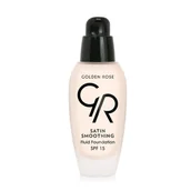 Podkłady do twarzy - Golden Rose Podkład - Satin Smoothing Fluid Foundation SPF15 Podkład - Satin Smoothing Fluid Foundation SPF15 - miniaturka - grafika 1