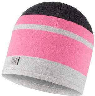 Buff Czapka MERINO MOVE BEANIE GREY - Czapki i chusty sportowe damskie - miniaturka - grafika 1