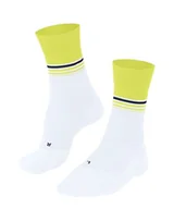 Skarpetki damskie - FALKE Kobiety Skarpety do biegania RU4 Endurance Cool W So materiał funkcyjny przeciw pęcherzom cienkie1 Para, Biały White 2004 Stripe, 41-42 - miniaturka - grafika 1
