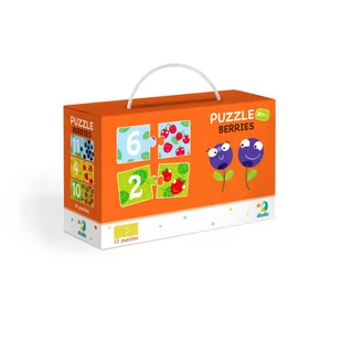 DOBRA FIRMA Puzzle Cyferki Chrobaczki 300116 - Puzzle - miniaturka - grafika 2
