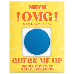 MIYO - !OMG! - Check Me Up - Highly Pigmented Matte Eyeshadow - Magnetyczny cień do powiek - Matowy - 1,3 g - 08 SKYLINE - Cienie do powiek - miniaturka - grafika 2