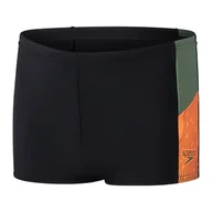 Kąpielówki męskie - Dziecięce Bokserki kąpielowe SPEEDO DIVE SPL ASHT JM 8-00315717381 – Czarny - miniaturka - grafika 1