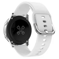 Akcesoria do smartwatchy - Opaska Pasek Bransoleta Gearband Garmin Garmin Venu 2S / Vivoactive 4S 18Mm Biała - miniaturka - grafika 1