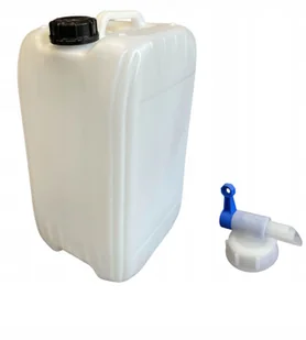 Kanister LunFix KB25LK2 25 l bezbarwny z kranikiem - Kanistry - miniaturka - grafika 1