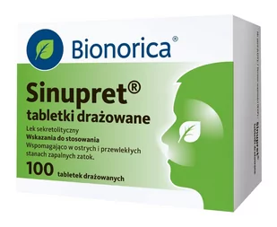 Bionorica Sinupret 100 szt. - Przeziębienie i grypa - miniaturka - grafika 1