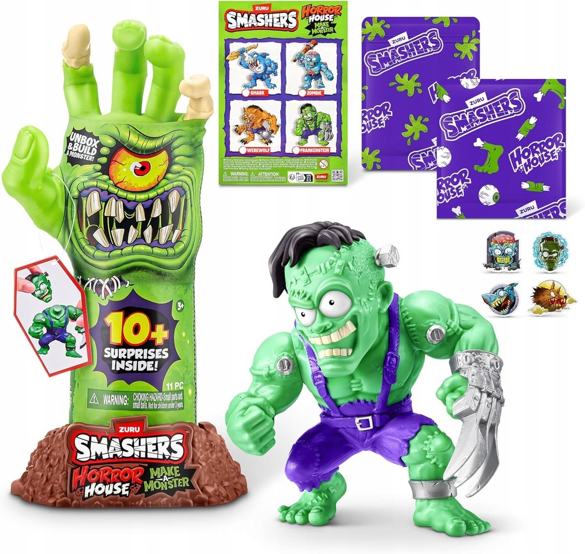ZURU SMASHERS HORROR HOUSE Make a Monster Frankenstein Seria 1