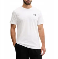 Koszulki męskie - The North Face M Half Dome Photo SS Tee NF0A8EE9FN41 białe S - miniaturka - grafika 1