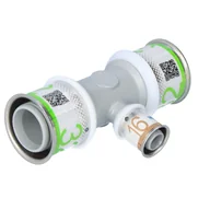 Łączniki, trójniki, kształtki - Uponor S-Press PLUS trójnik redukcyjny PPSU 32-16-32 - miniaturka - grafika 1