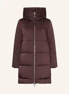 Płaszcze damskie - Duno Płaszcz Puchowy Talia rot - miniaturka - grafika 1