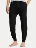 Piżamy męskie - Polo Ralph Lauren Spodnie piżamowe 714962529007 Czarny Regular Fit - miniaturka - grafika 1