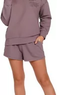 Piżamy damskie - Bawełniane spodenki damskie Dn-nightwear SHO.4215 fioletowe - miniaturka - grafika 1