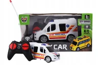 Zabawki zdalnie sterowane - AUTO mini ambulans Zdalnie sterowane - miniaturka - grafika 1