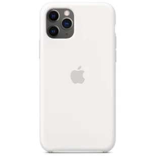 Apple Etui Silicone Case do iPhone 11 Pro białe - Etui i futerały do telefonów - miniaturka - grafika 1